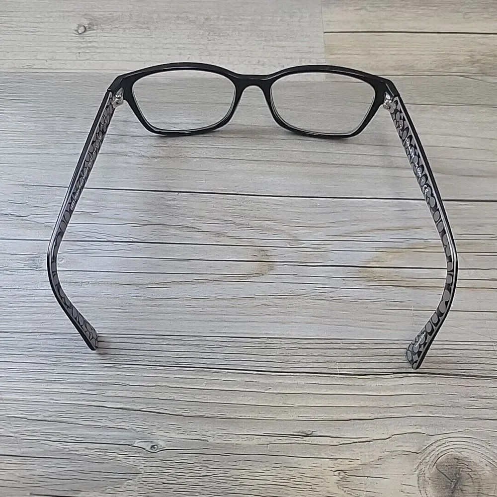 Coach HC6065 5261 Black Military Sig C Womens Eyeglasses 51-17 135 FRAMES ONLY‎